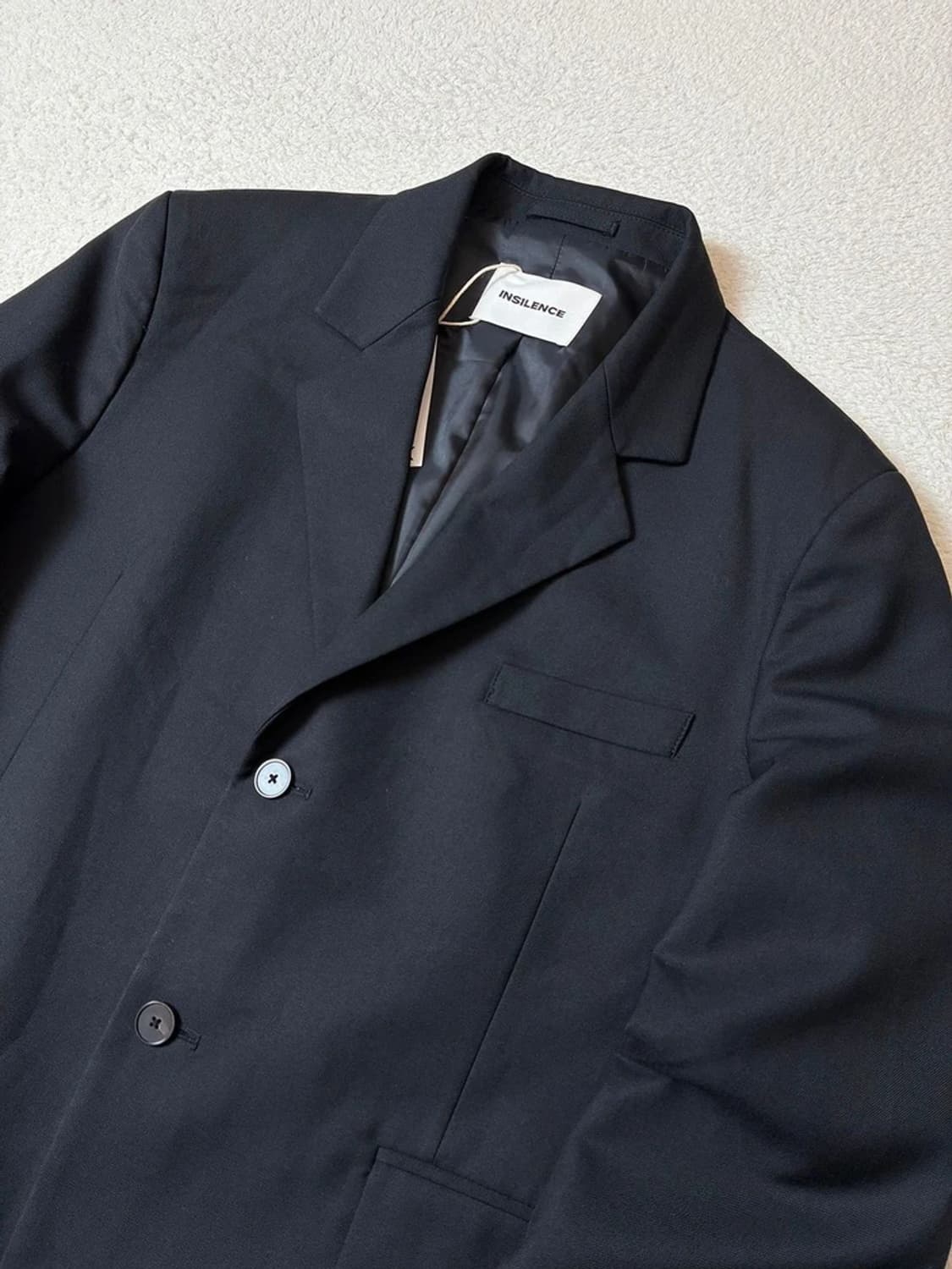 인사일런스 INSILENCE 미니멀 울 블레이저 PN7518 상품이미지2