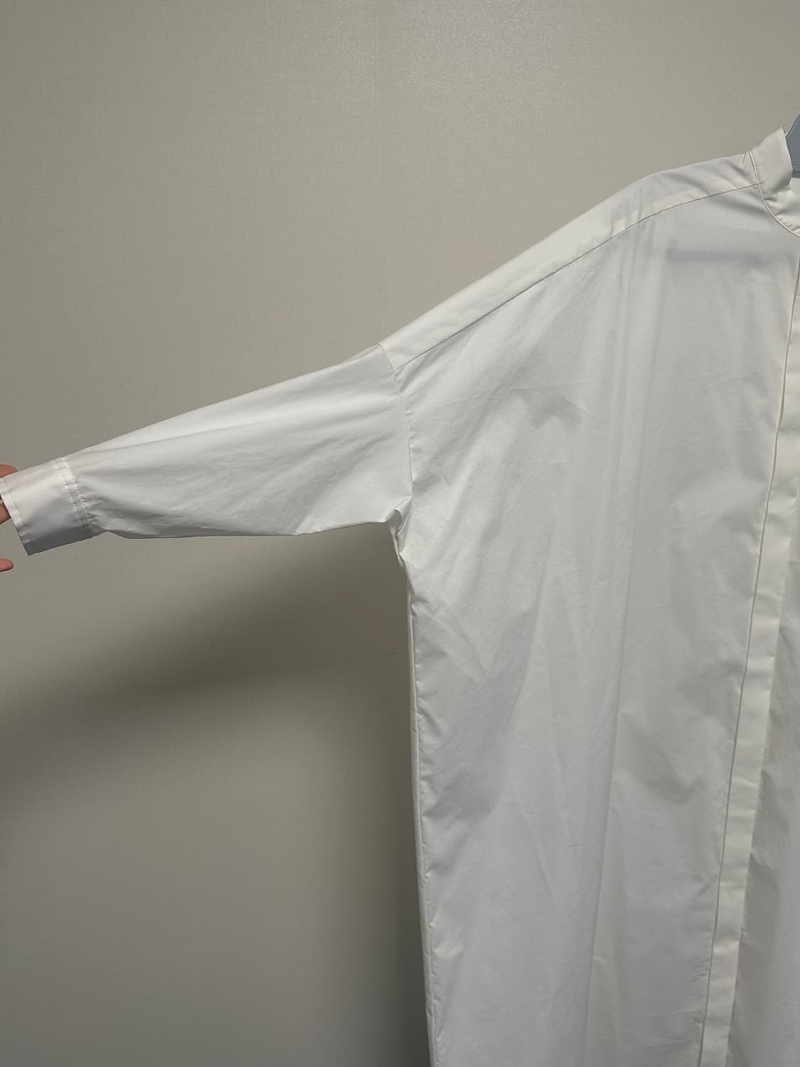 엔폴드 enfold 오버 롱 셔츠 상품이미지3