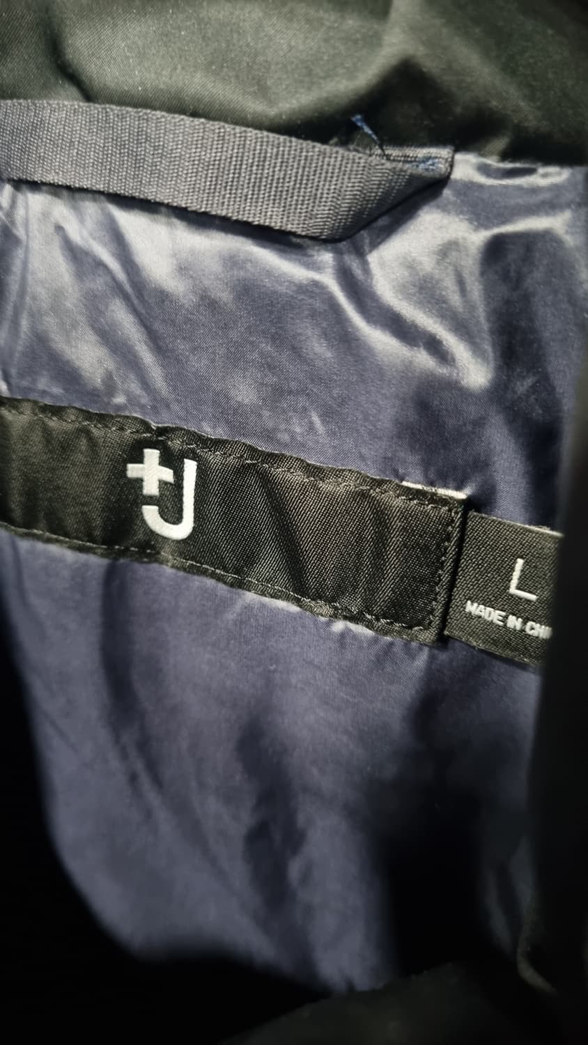 J) 질샌더 유니클로 협업 솜털다운점퍼 오버핏L(가단62) 상태매우좋음 상품이미지3