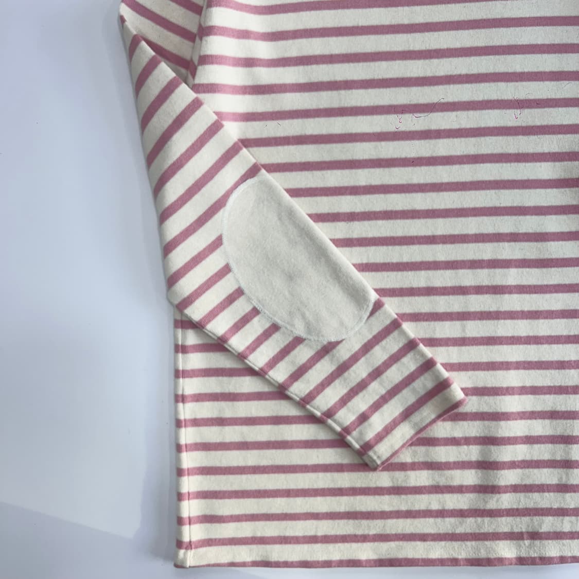 Saint james 핑크 스트라이프 패치 롱슬리브 상품이미지5