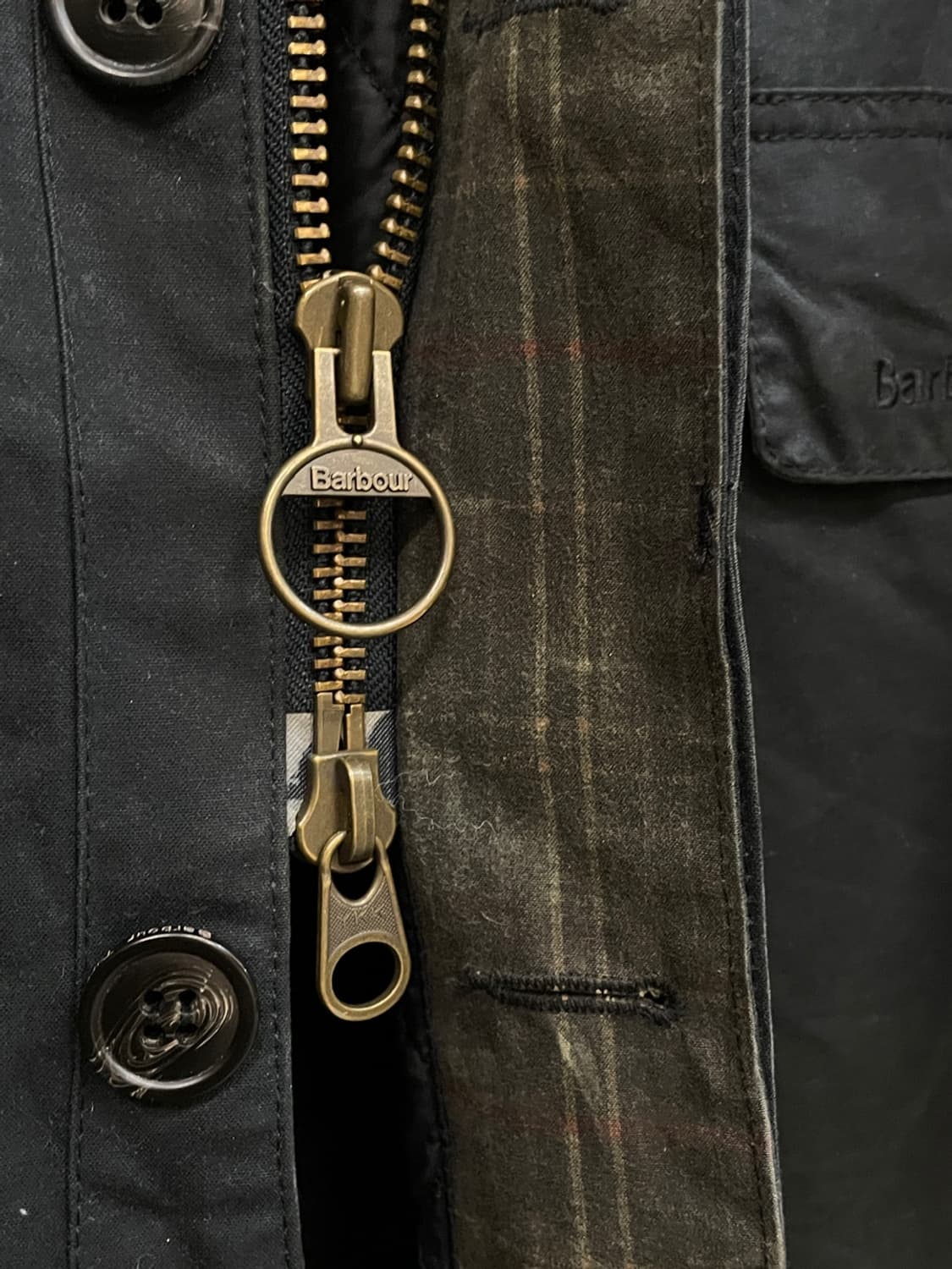 바버 나이른 왁스 자켓 상품이미지4