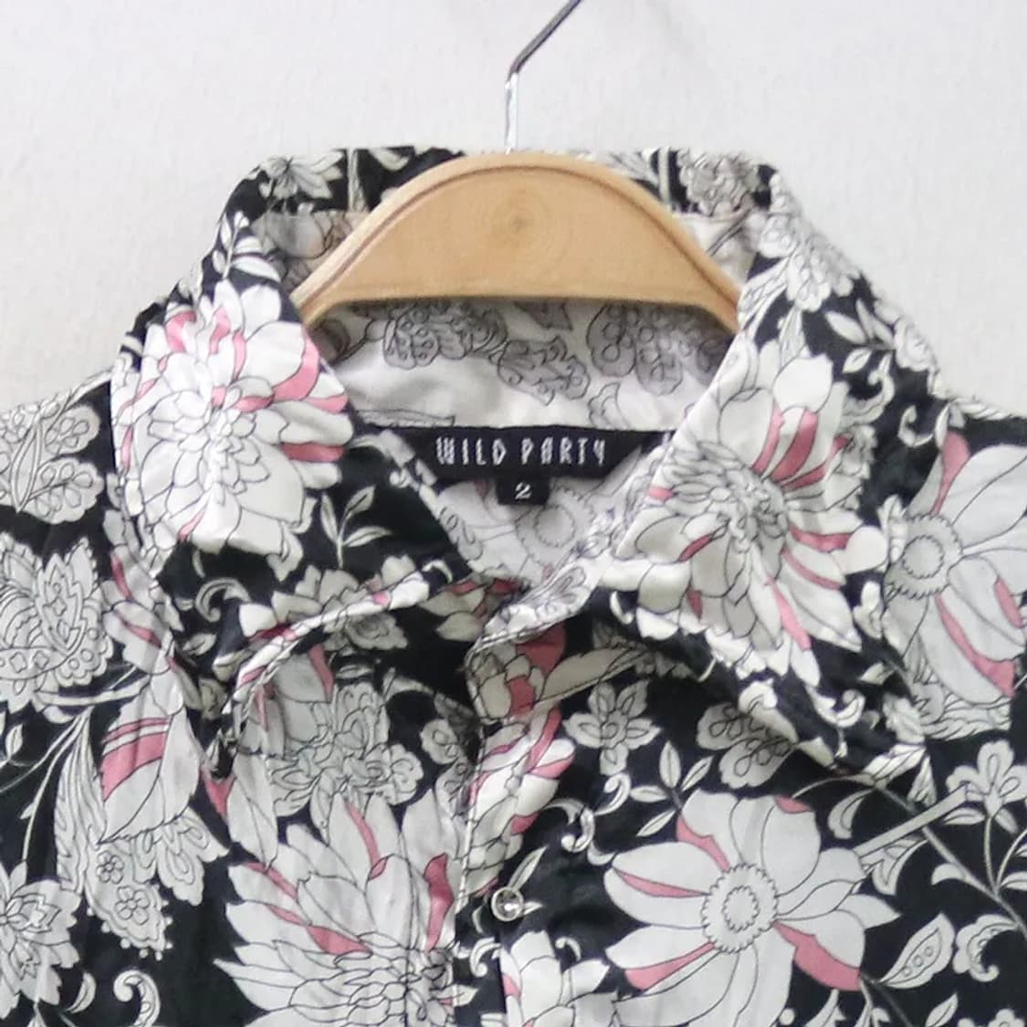 WILD PARTY  플라워 셔츠 66406 상품이미지3