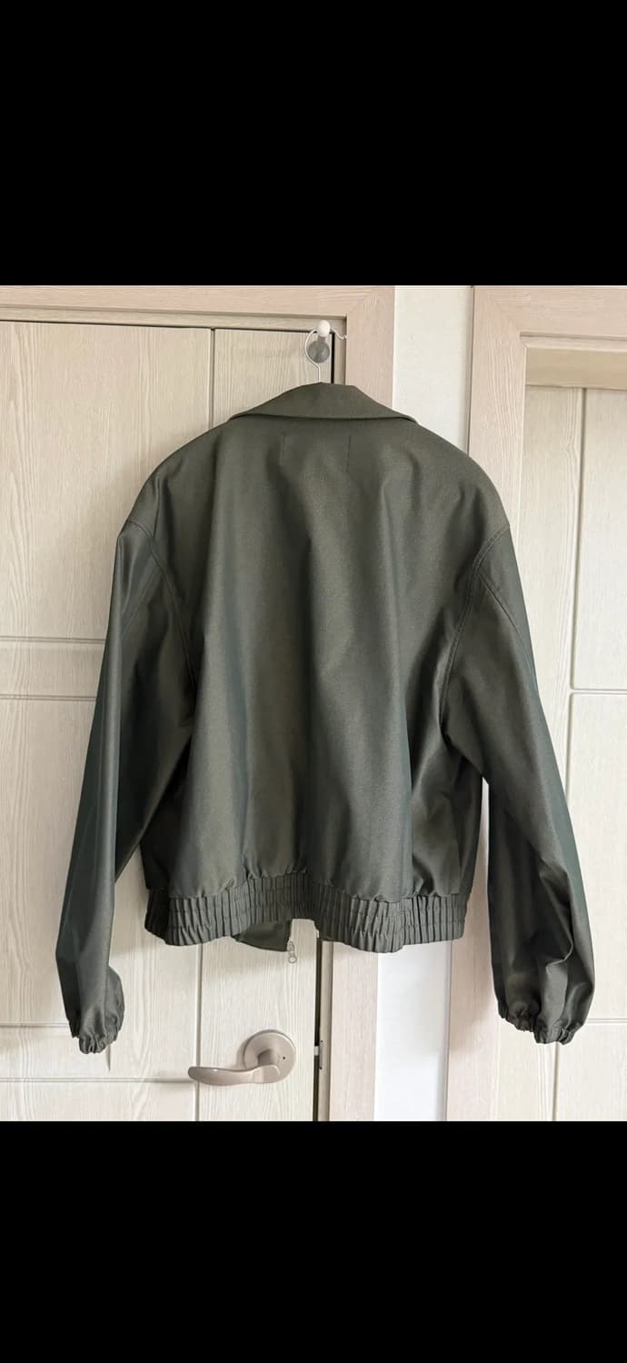 세터 레체 투 톤 집업 자켓 글리터 그린 브라운 XL 상품이미지2