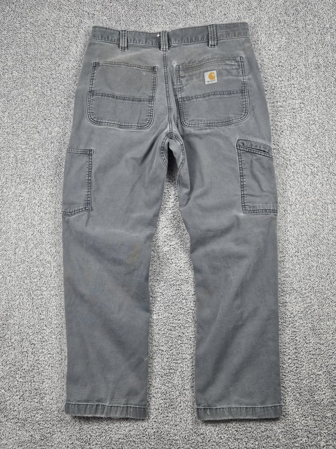 칼하트 코튼캔버스 더블니 카펜터 워크 팬츠 ( 33X30 )/ 10168 상품이미지4