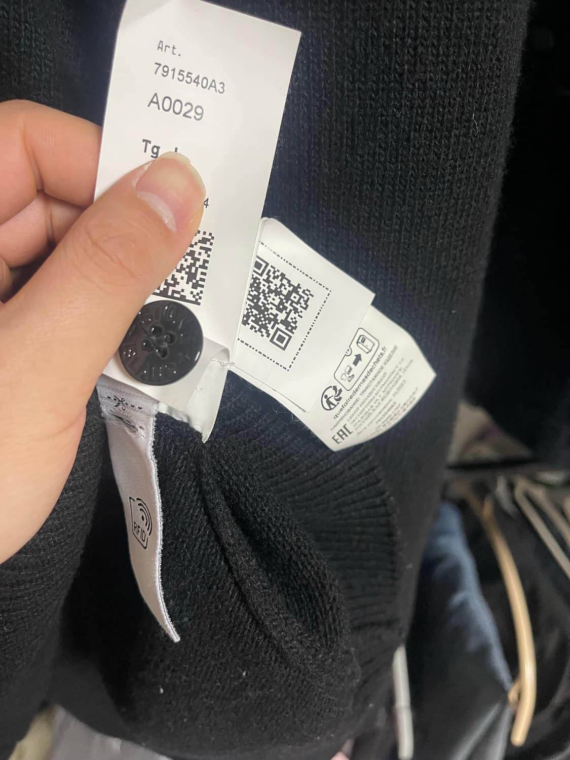 스톤 아일랜드 니트 반집업 상품이미지4