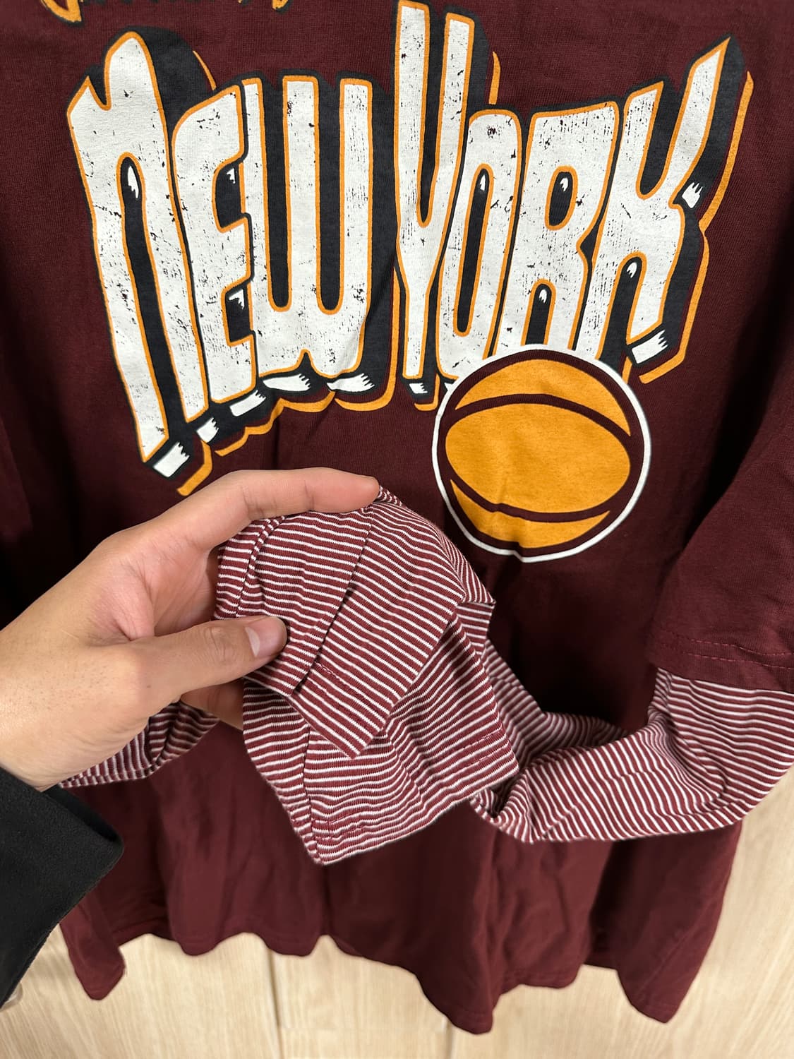 보세 레이어드 긴팔 새것 상품이미지2