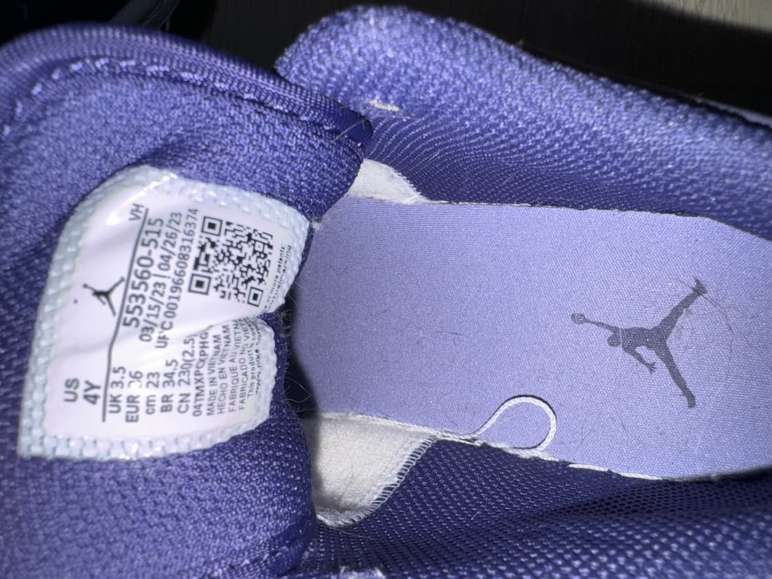 나이키 에어 조던 1 로우 230mm 상품이미지3