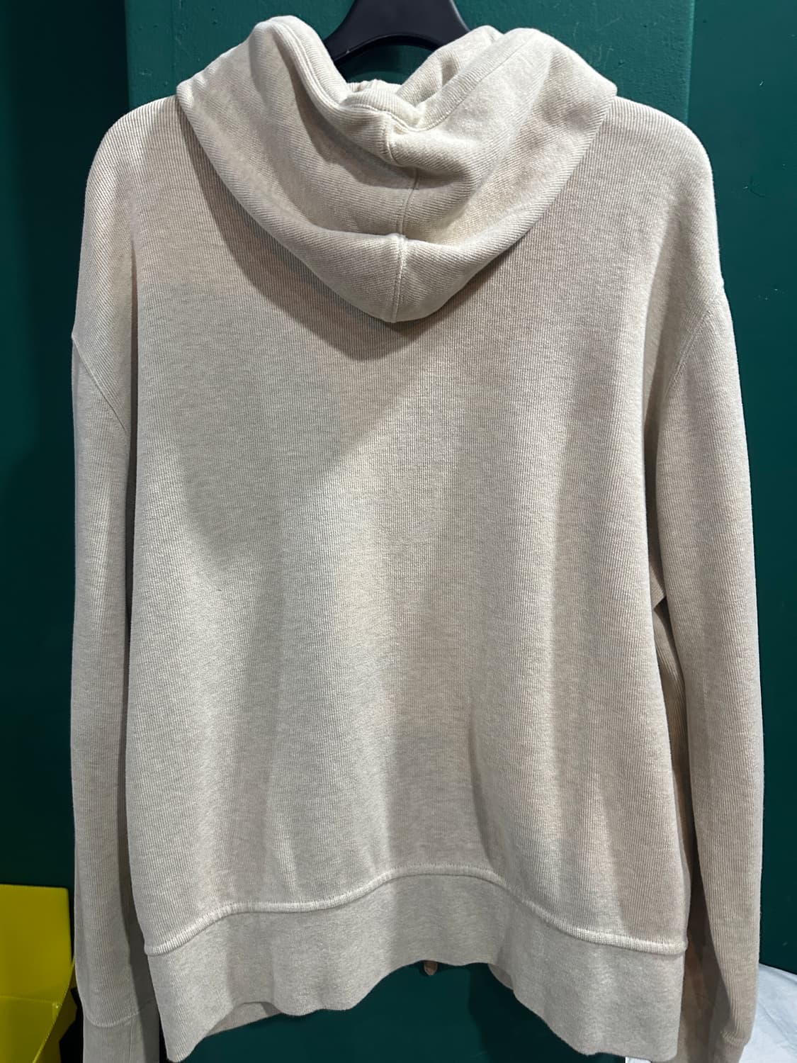 폴로 빅포니 니트후드집업 아이보리XL 상품이미지2