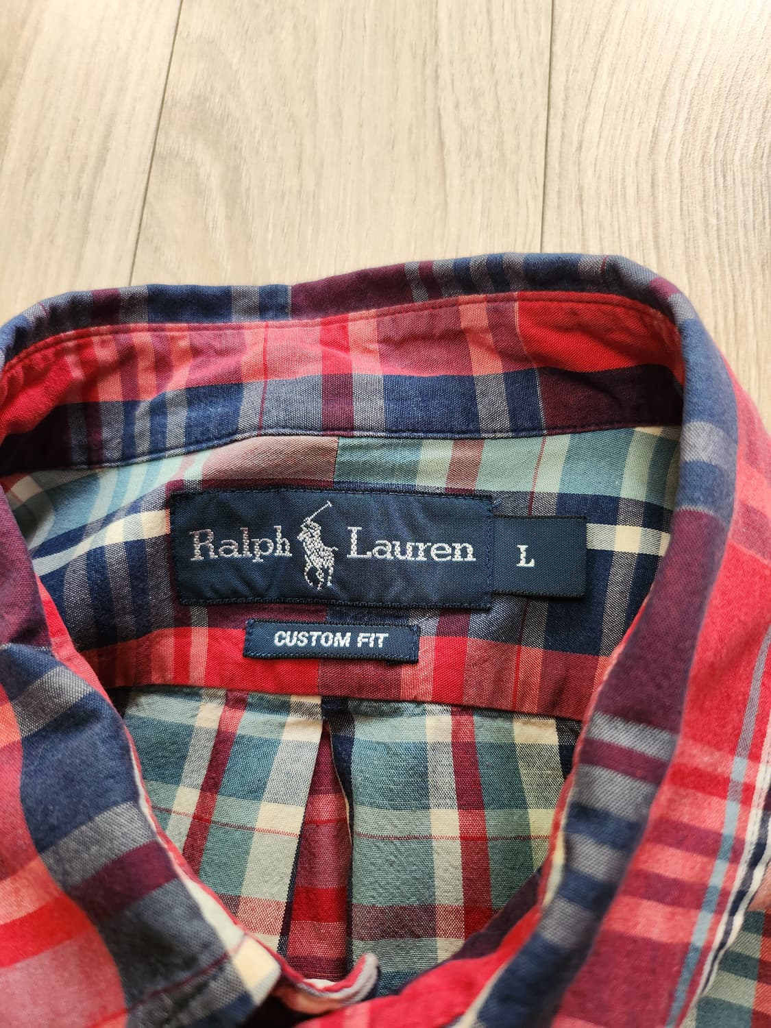 폴로랄프로렌 체크셔츠 (L 상품이미지8