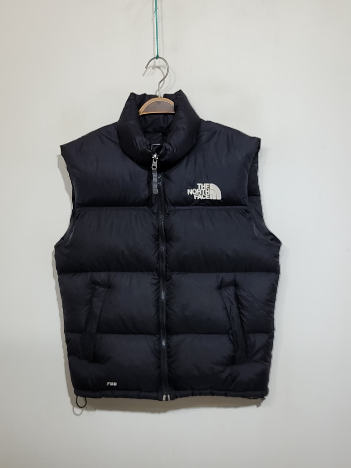 (M) 노스페이스 700 눕시 패딩조끼 블랙 구스다운 베스트  상품이미지1