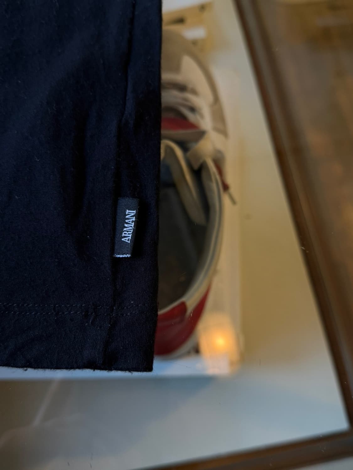 아르마니 꼴레지오니 티셔츠 슬림100 상품이미지6