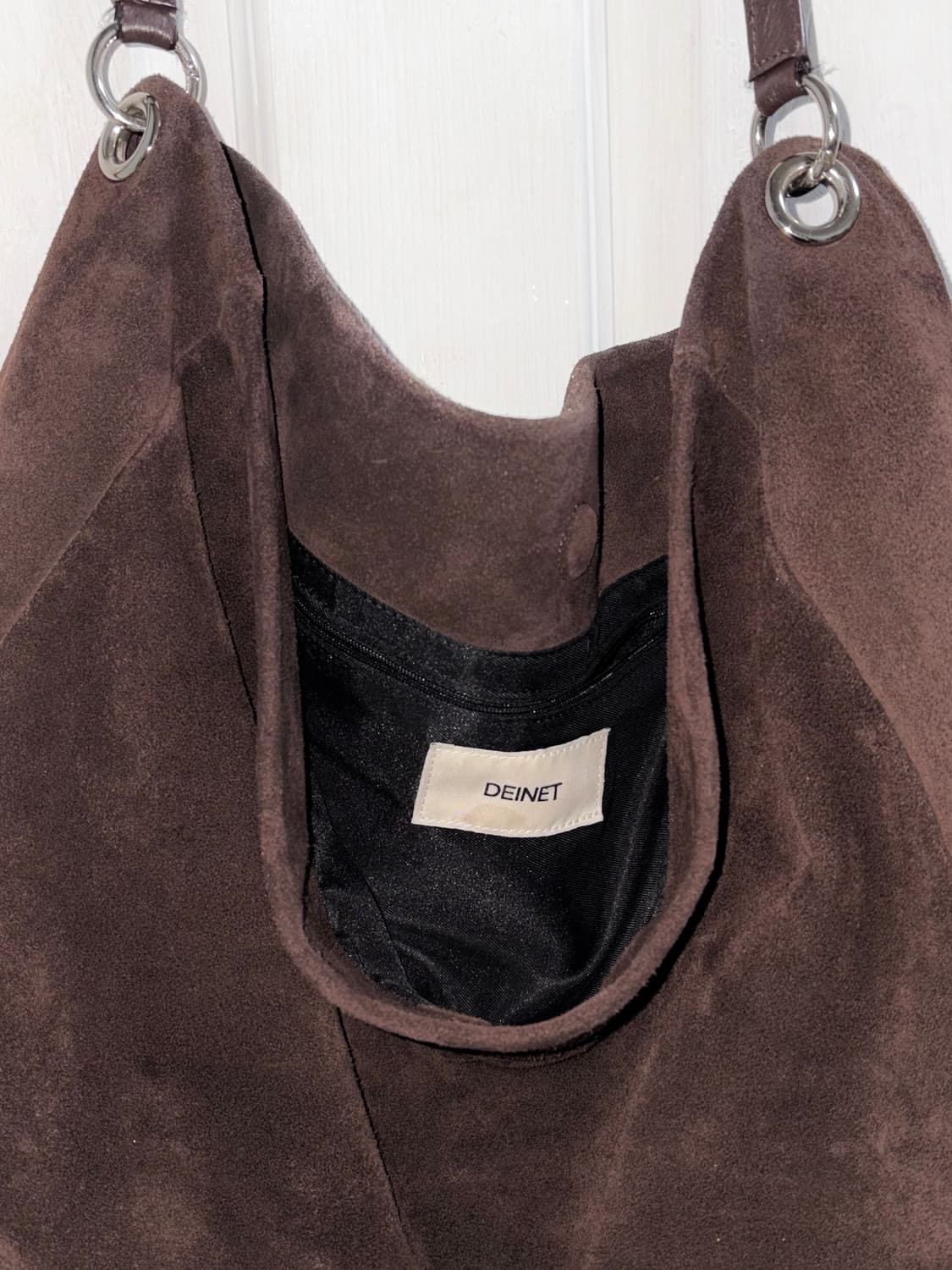 DEINET SUEDE BIG BAG 다이닛 스웨이드 빅백 상품이미지4