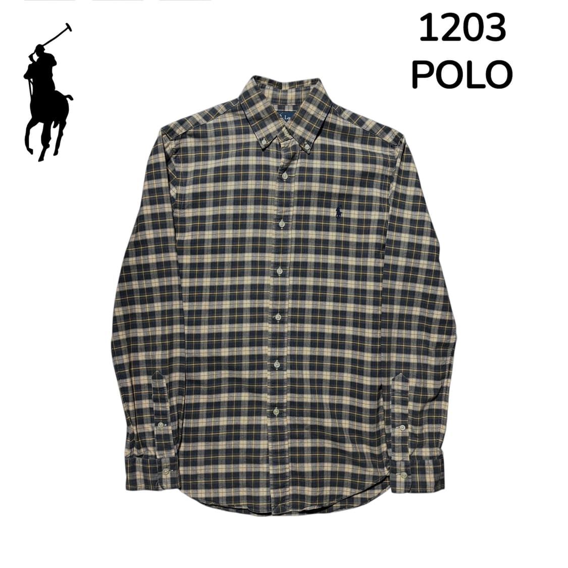 폴로랄프로렌 슬림핏 체크 셔츠 S 상품이미지2