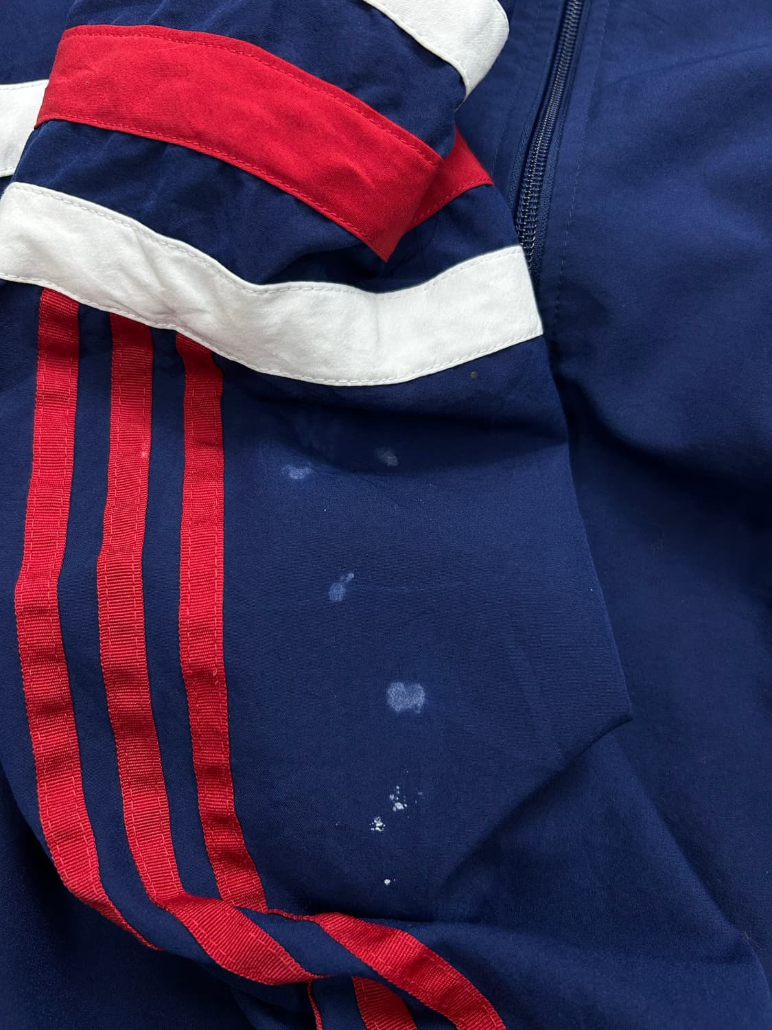 아디다스 90s 네이비 레드 바람막이 자켓 XL 상품이미지8