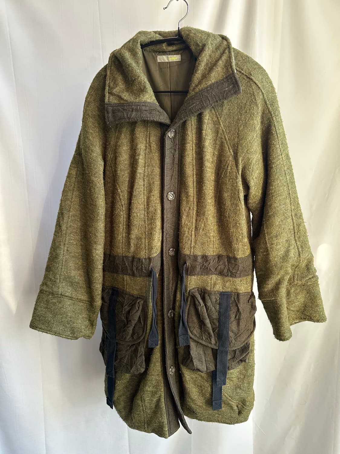 I+mu 디테일 코트 상품이미지5