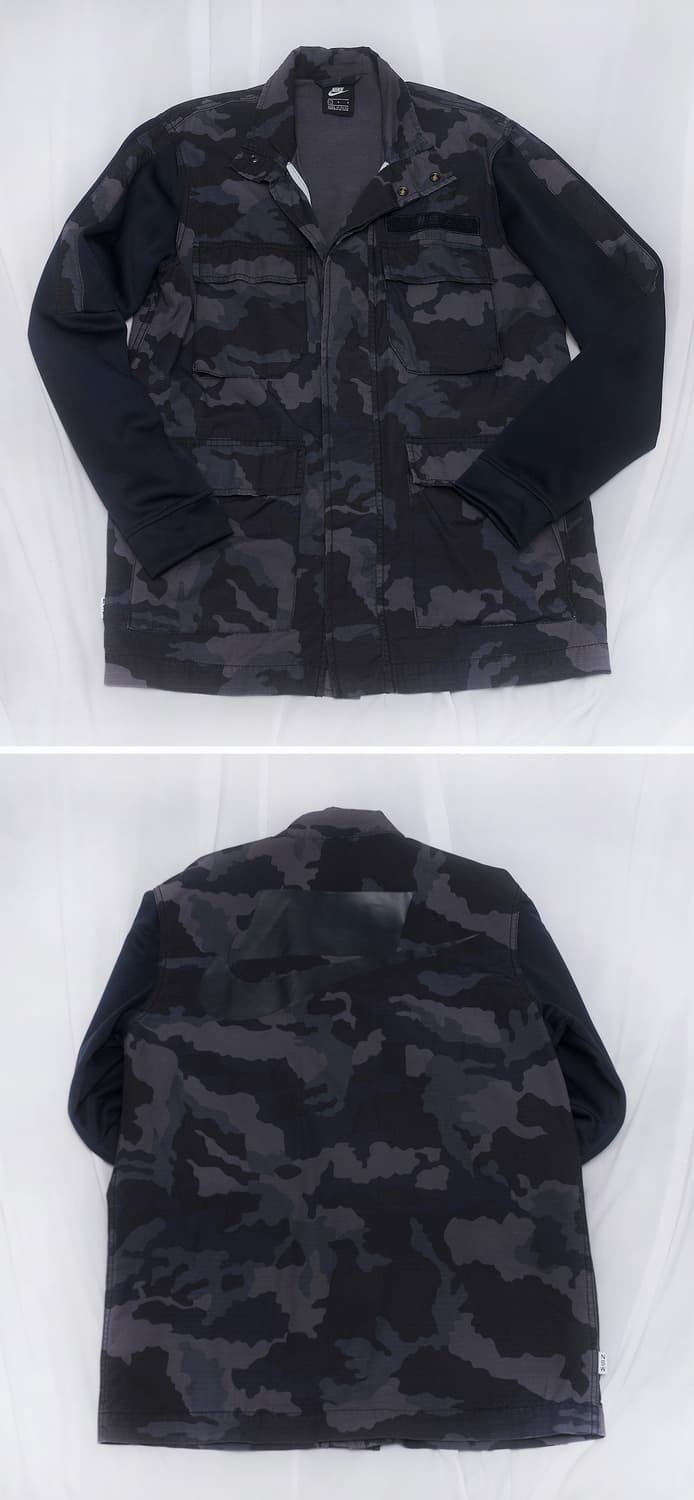 나이키 NSW 블루그레이 카모 M-65 엑티브 자켓 (L / 100+) 상품이미지2