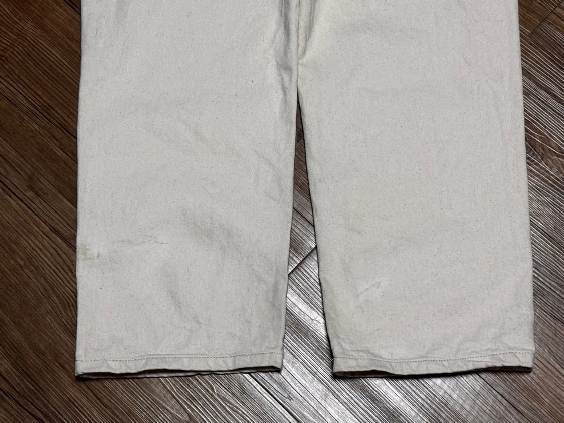 반스 스케이트 체크-5 루즈 아이보리 데님 팬츠 상품이미지6