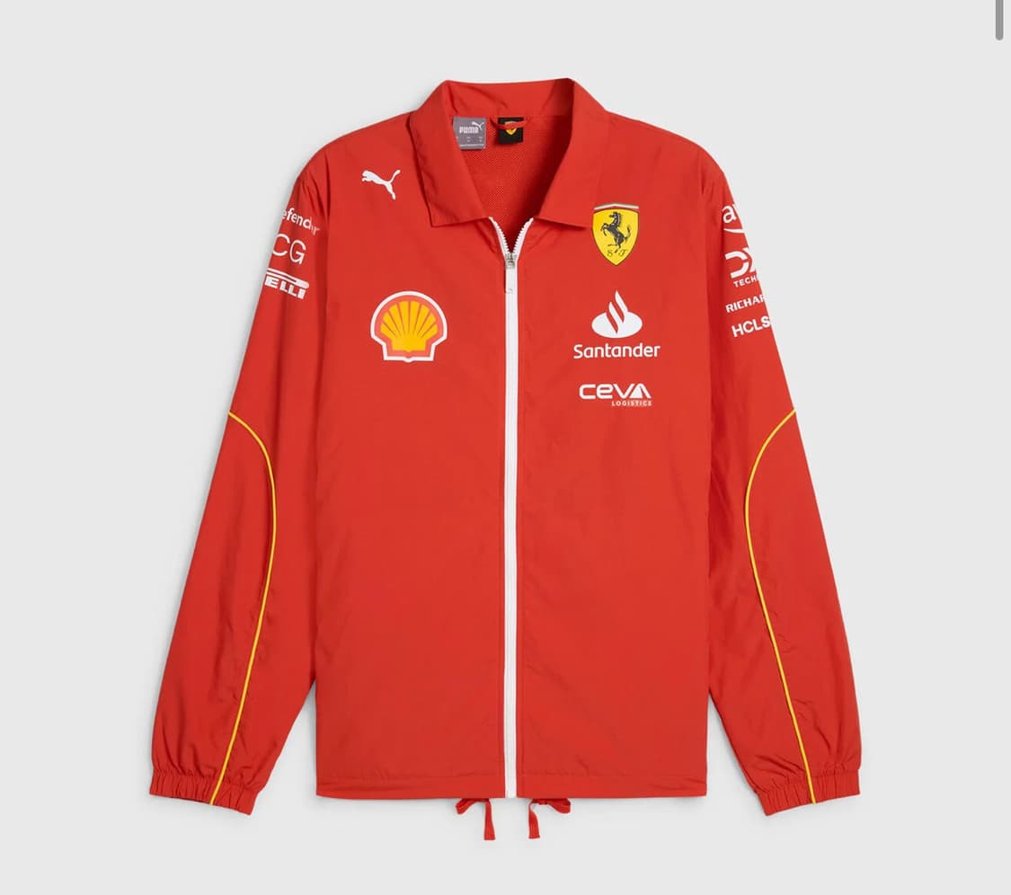 새상품,택포) 페라리 f1 팀 코치 바람막이 2XL 상품이미지1