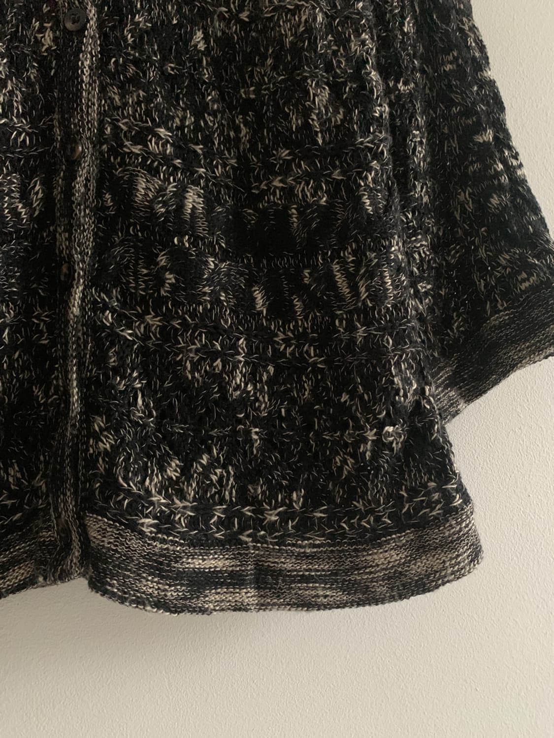 (Indivi)Black Warm Loose Cardigan 상품이미지7