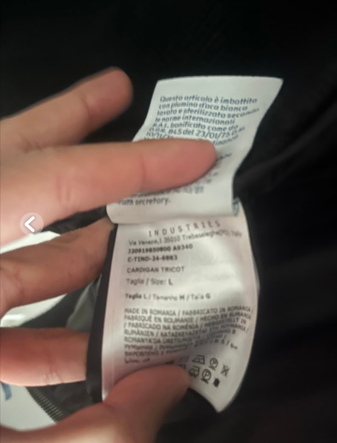 (새상품)24년식 몽클레어 김현우 니트패딩L팝니다 상품이미지3