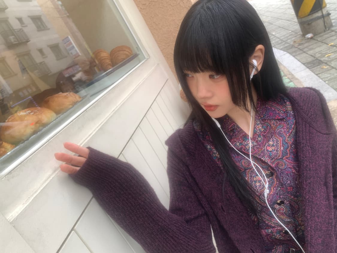 Knit Long Hoody Cardigan 상품이미지4