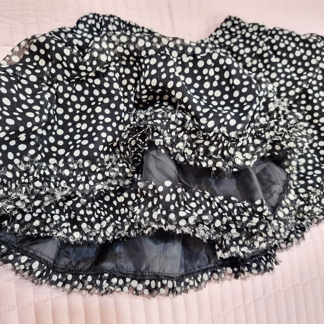 도트 캉캉 스커트 상품이미지4