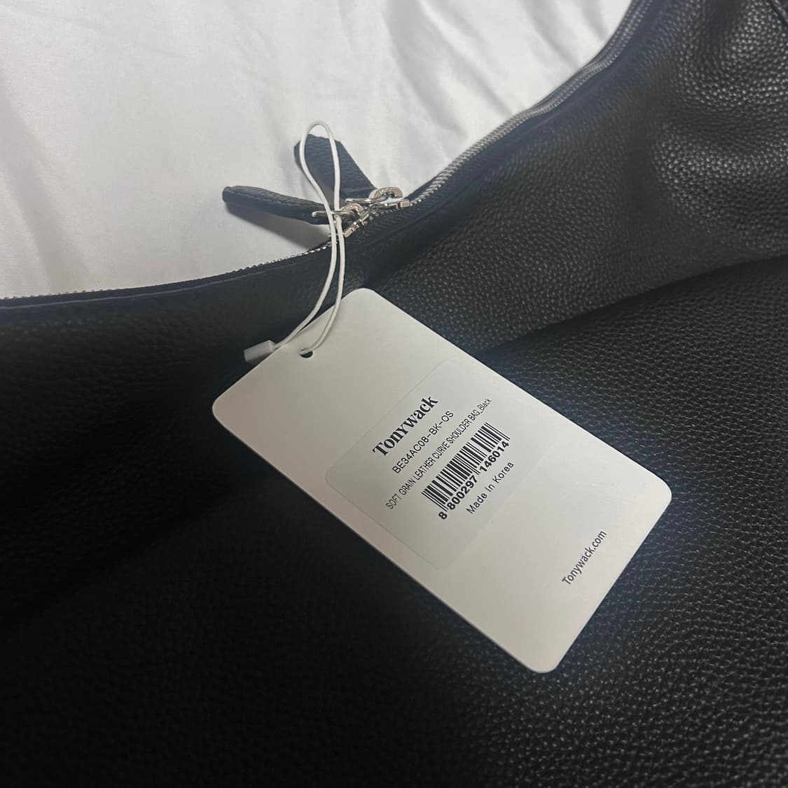 토니웩 그레인 레더 커브 숄더백 상품이미지4