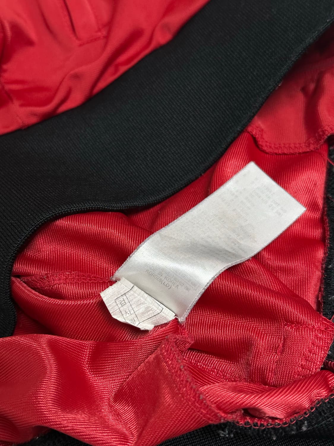 아디다스 블랙레드 삼선져지 트랙탑 라지 상품이미지8