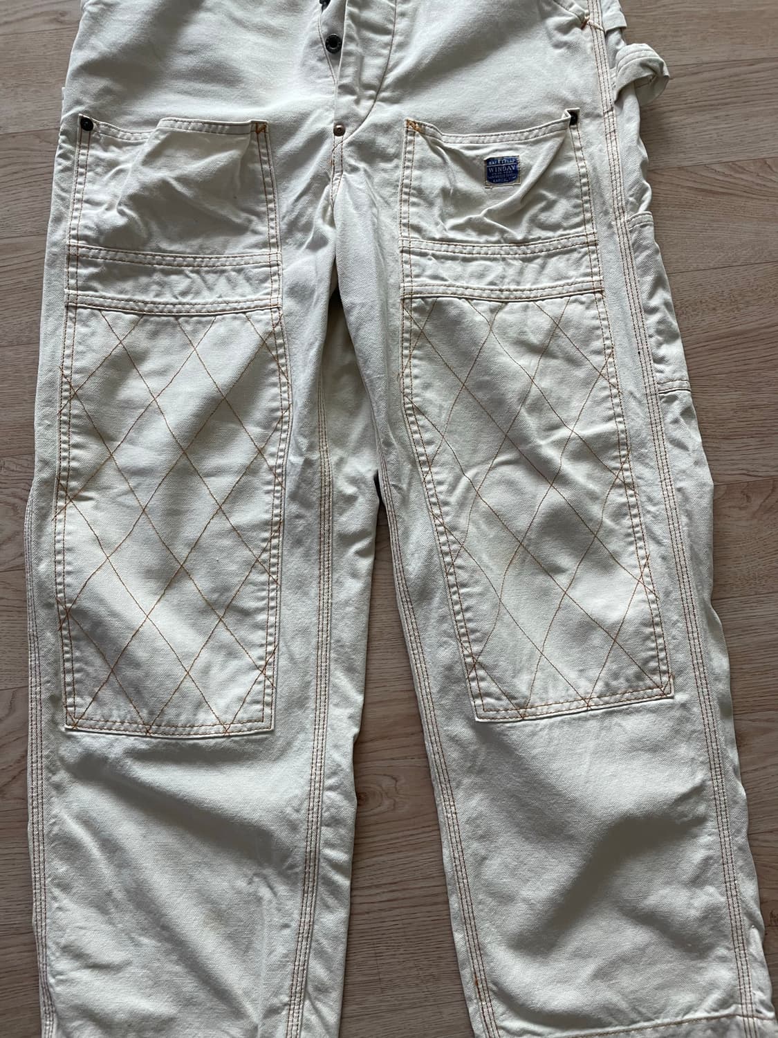캐피탈 럼버팬츠 키나리 더블니 팬츠 1size 상품이미지4