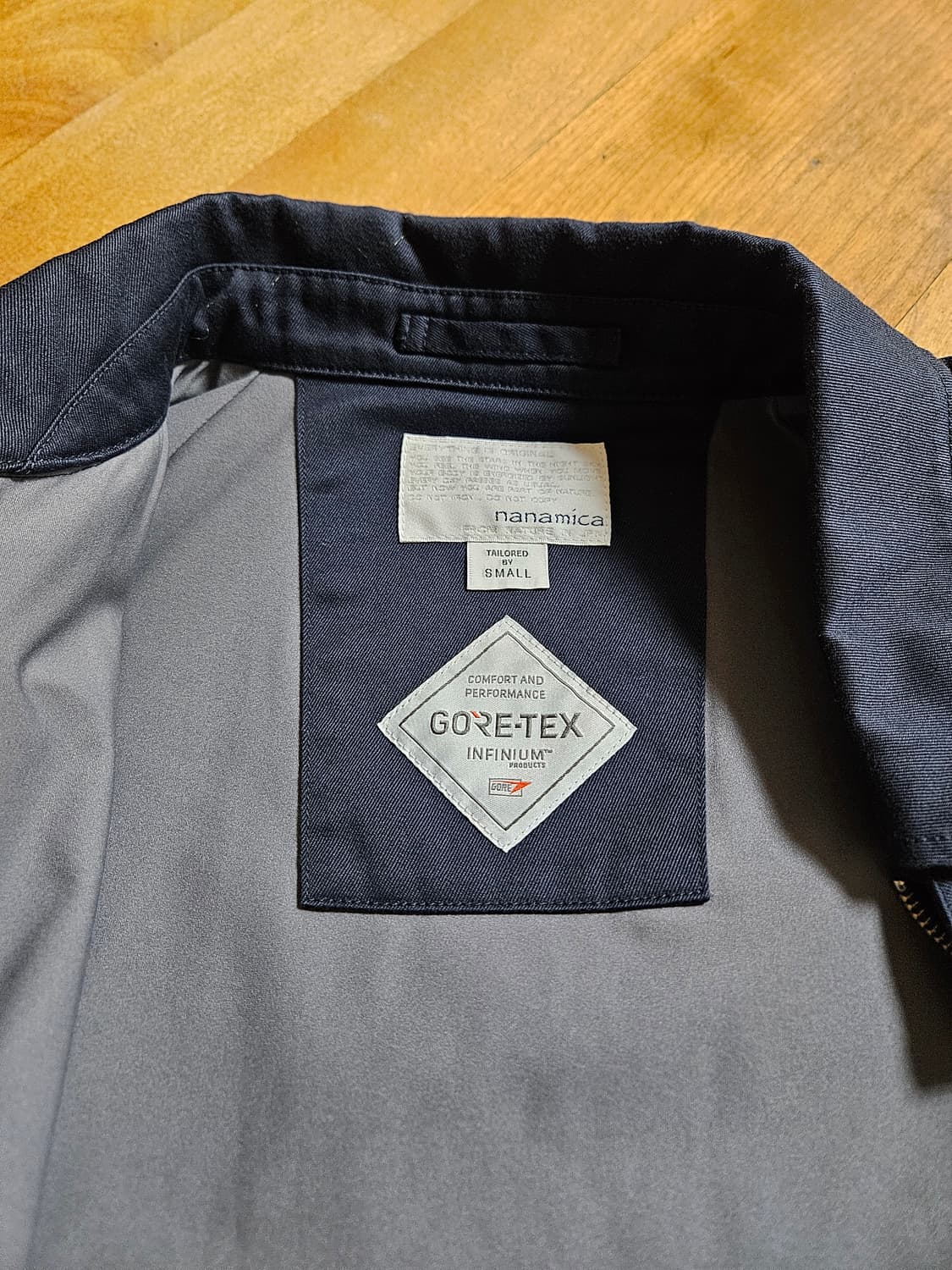 나나미카 고어텍스 크루자켓 네이비 S 상품이미지2