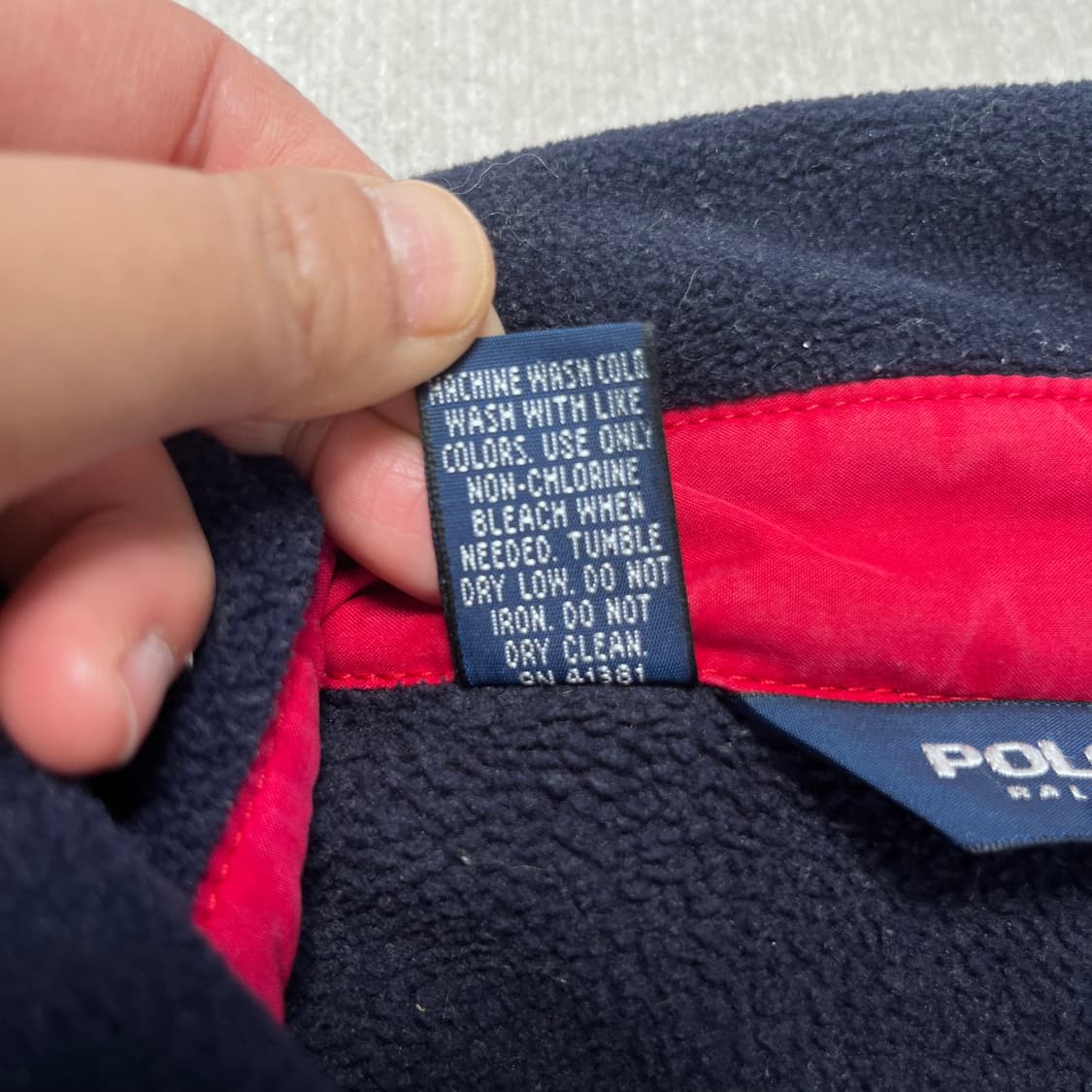 100 폴로랄프로렌 골프 바라쿠타 플리스 자켓 상품이미지5