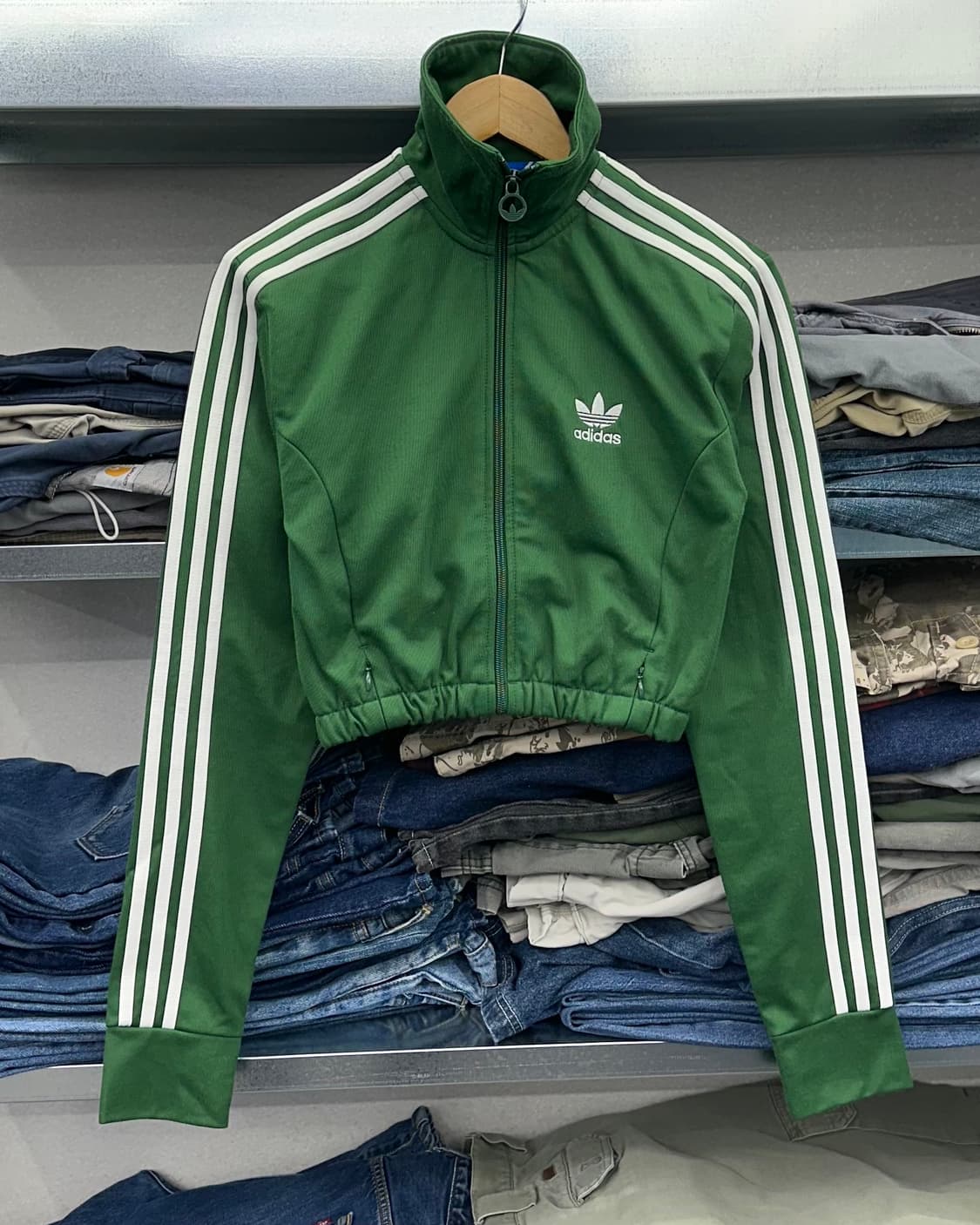 (WOMEN)아디다스 크롭 져지-M1876 상품이미지2