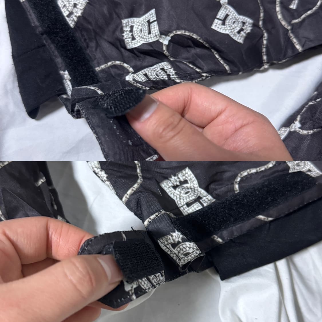 Dc shoes exotex 8000 모노그램 체인 패턴 자켓 y2k 상품이미지7