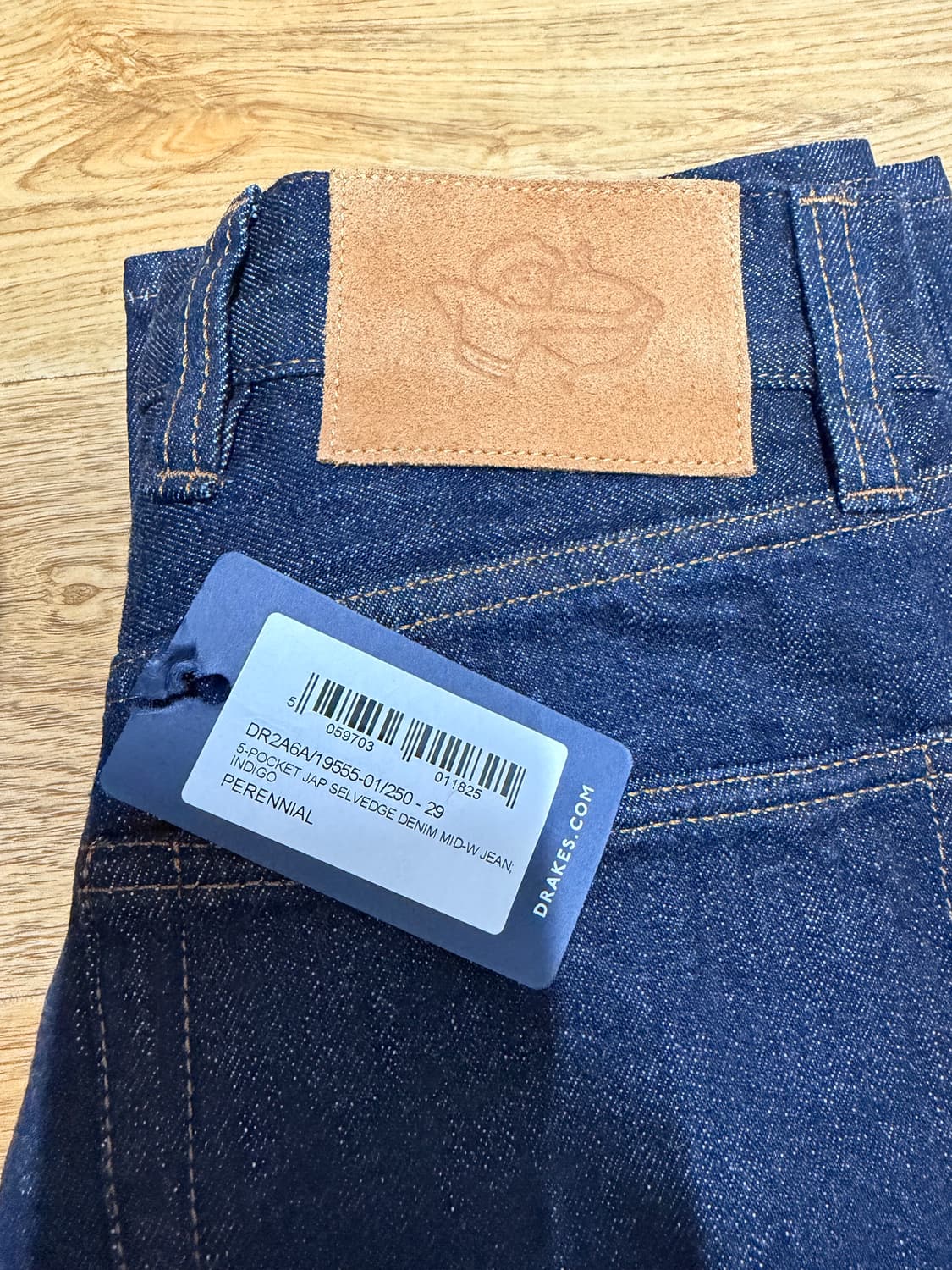 드레익스 인디고린스 셀비지데님 새제품 상품이미지1