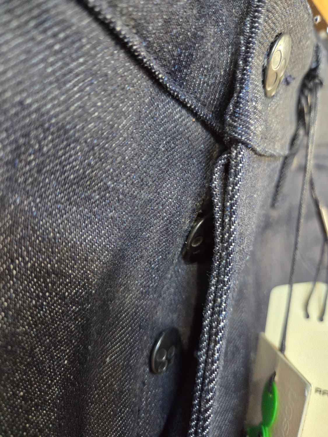 G-STAR 청바지 셀비지 데님 블랙진(W33/L32) 상품이미지3