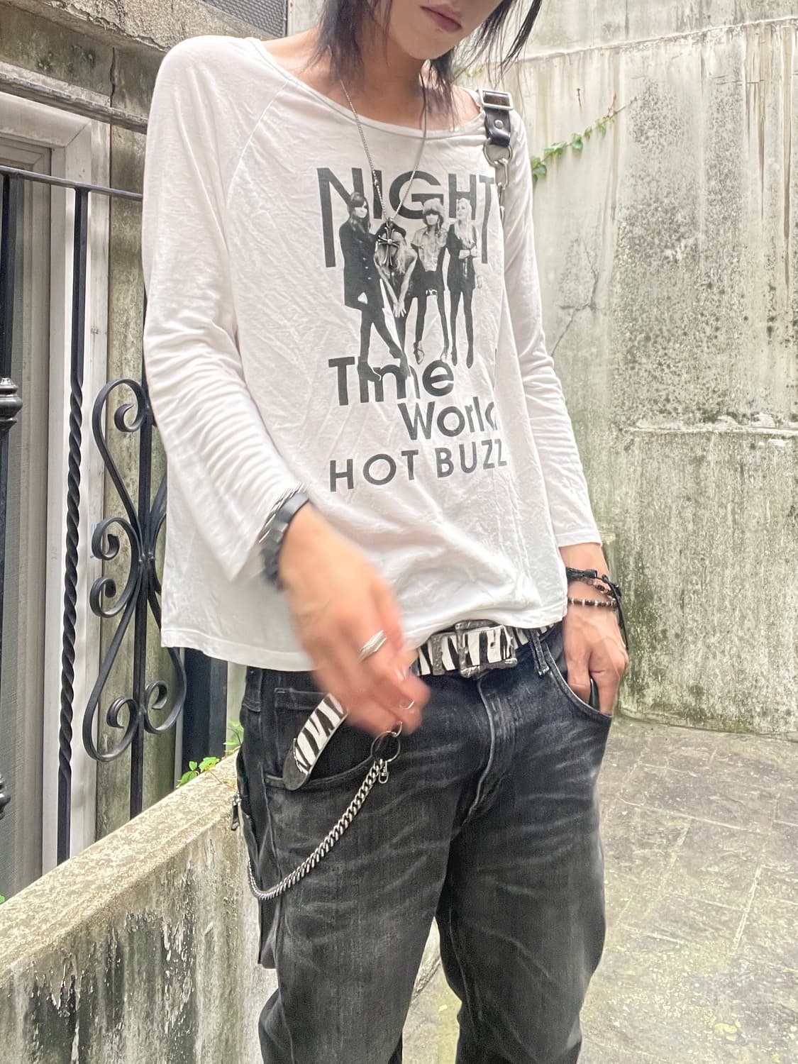 (Loweys farm)rock printing t 상품이미지4