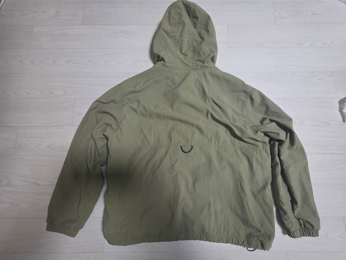 커버낫 아노락 후드 바람막이 카키 L사이즈 상품이미지3