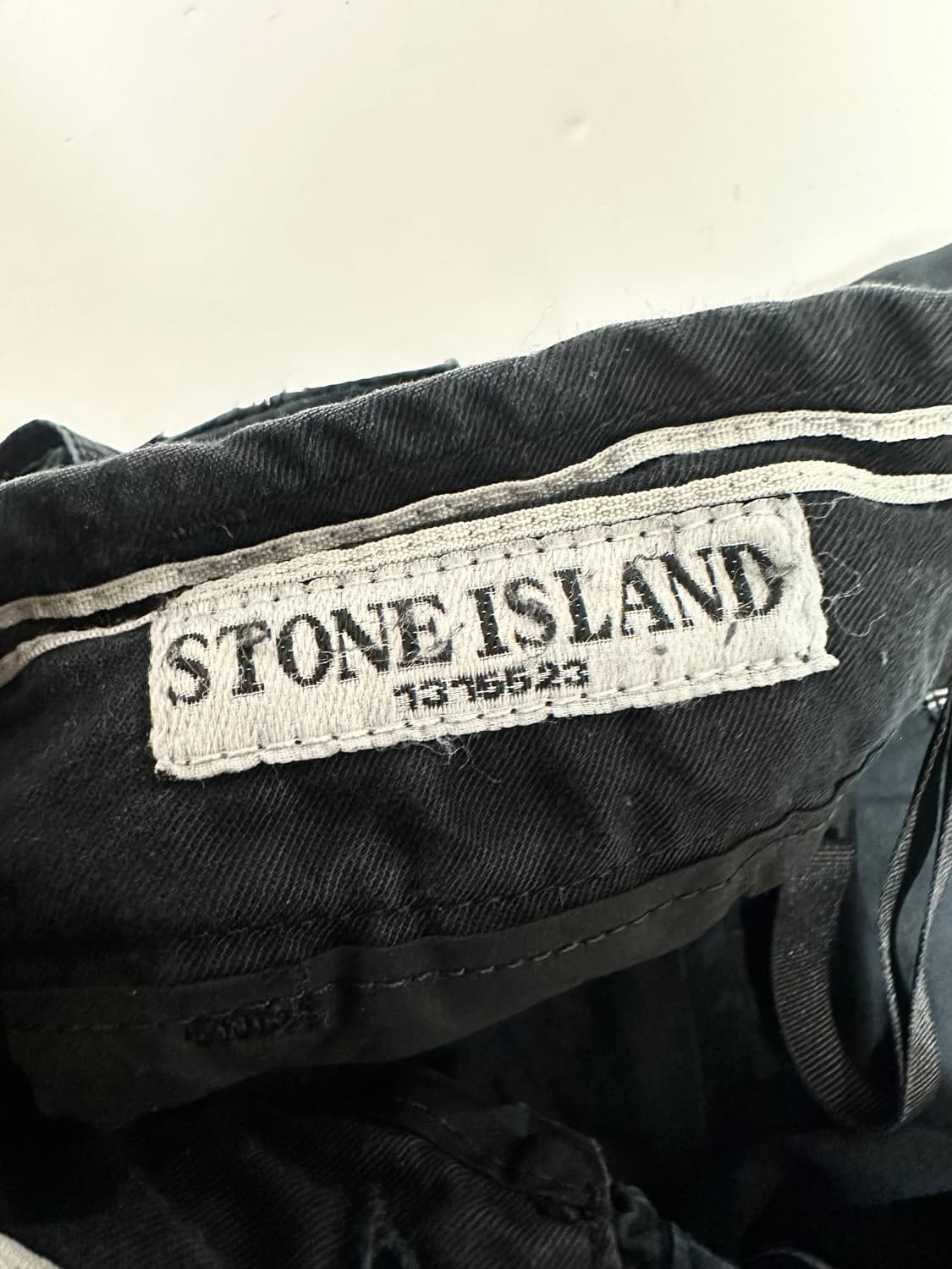 스톤아일랜드 와펜 네이비 코튼팬츠 상품이미지7
