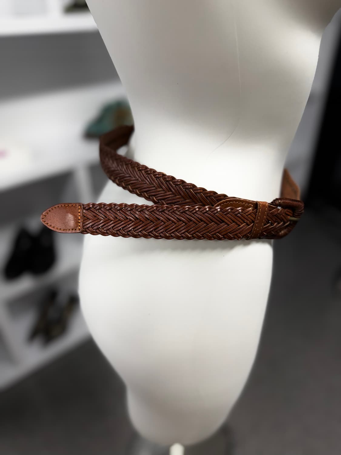 빈티지 위빙 벨트 상품이미지2