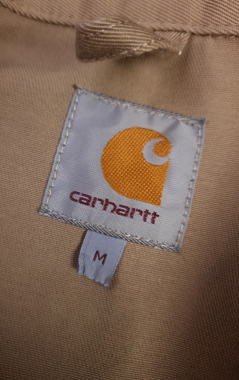 오리지날 칼하트 WIP 모듈 스크립트 베이지 자켓 상품이미지3