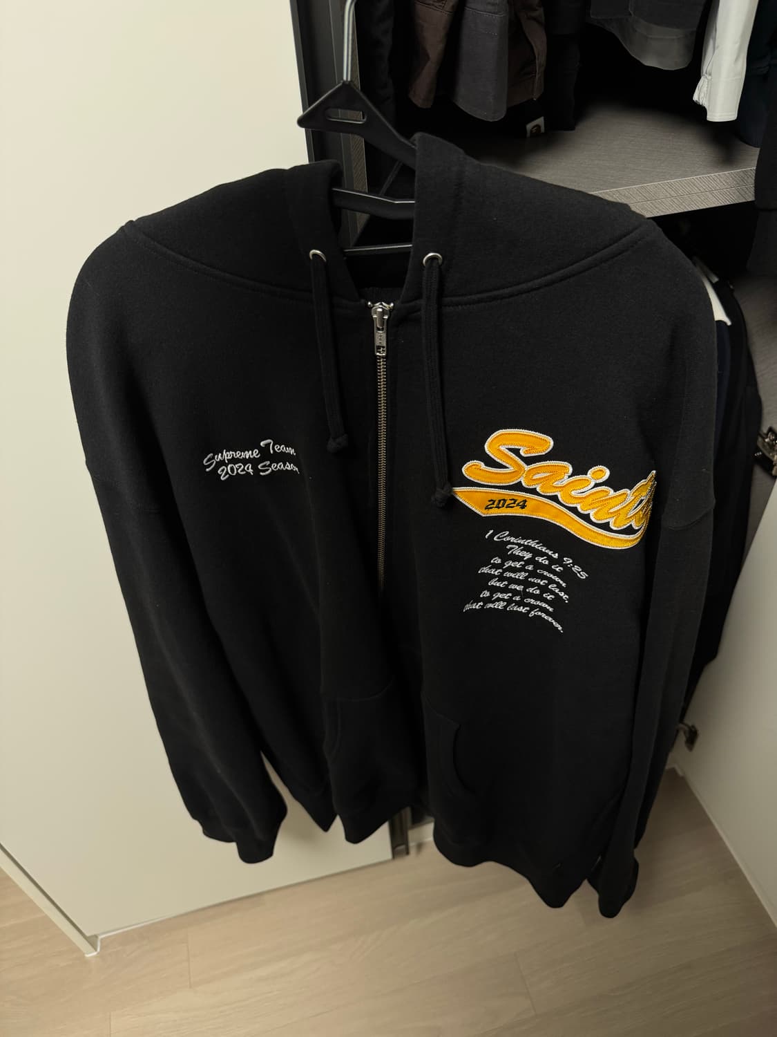 Supreme Salvation Zip Up Hoodie 상품이미지4