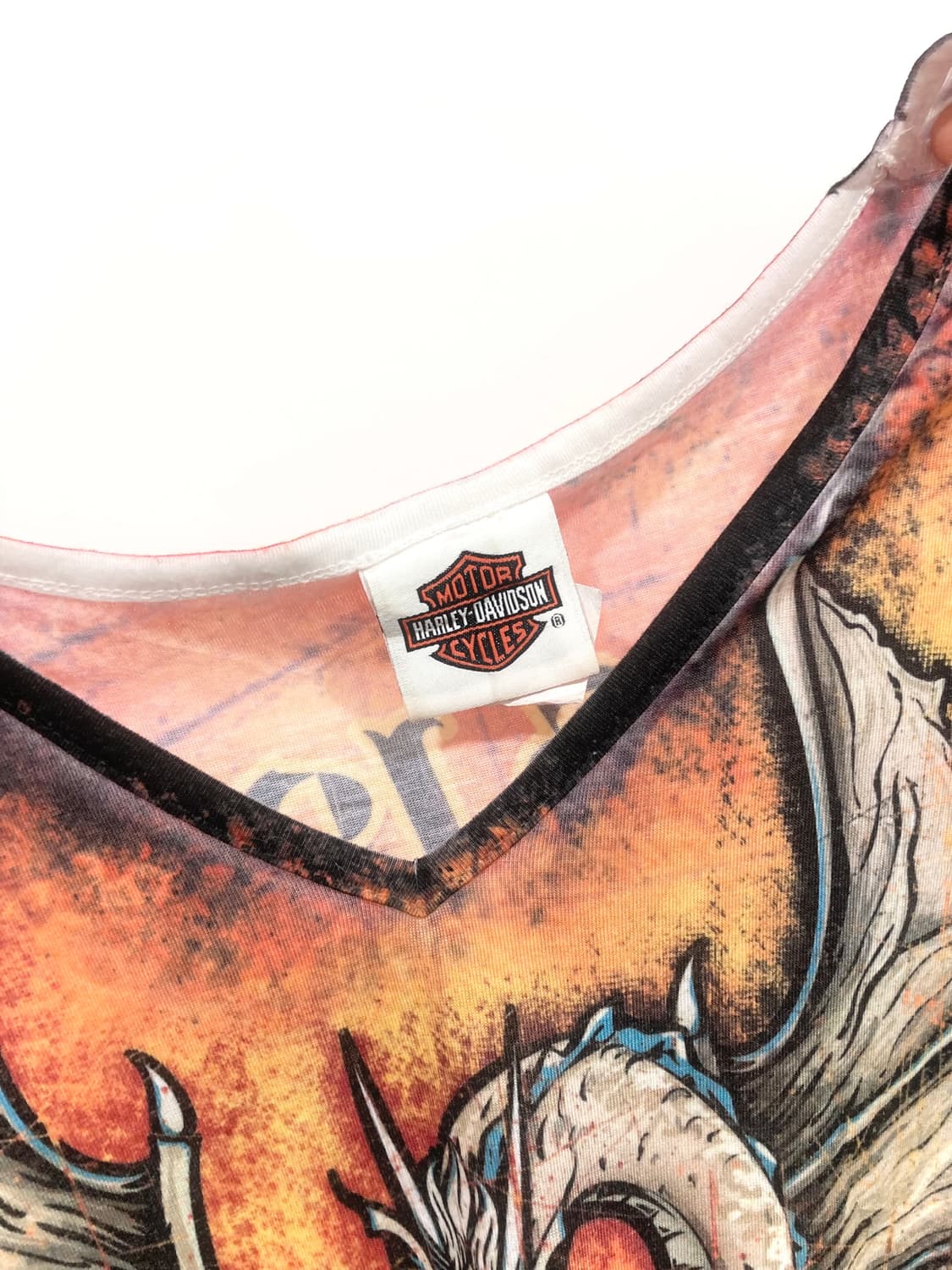 Harley-Davidson dragon sleeveless 상품이미지4