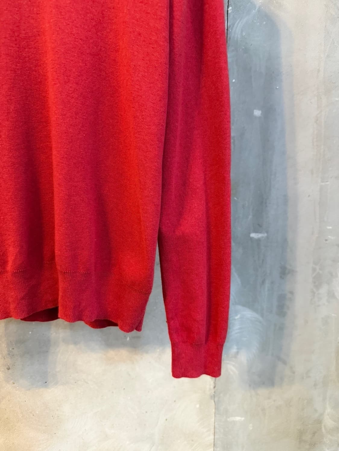 폴로 랄프로렌 피마코튼 브이넥 니트 100 상품이미지6