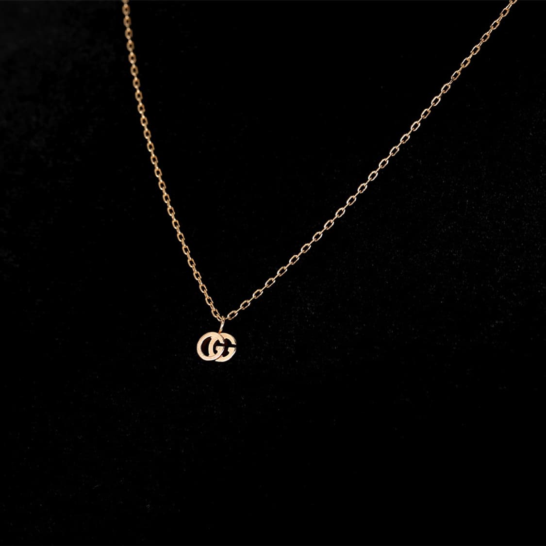 구찌 러닝 G 옐로우골드 네크리스 GG로고 목걸이 687118 상품이미지4
