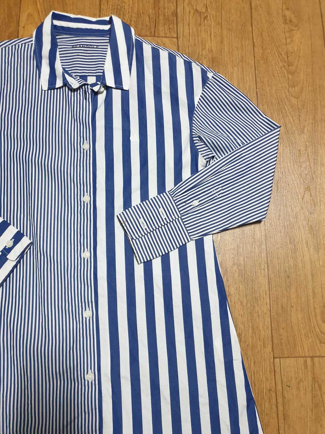 1086 빈폴 셔츠 원피스 85 사이즈입니다 상품이미지3