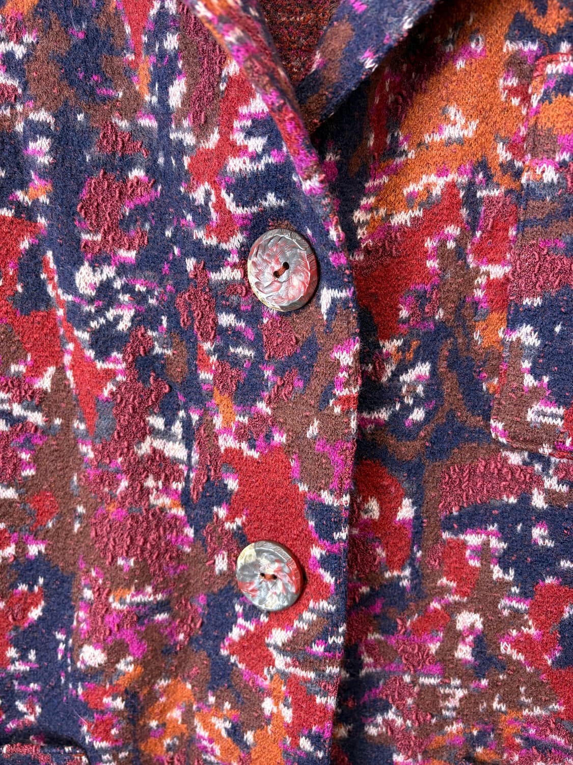 미쏘니 90s 빈티지 글리터 니트 코트 상품이미지5