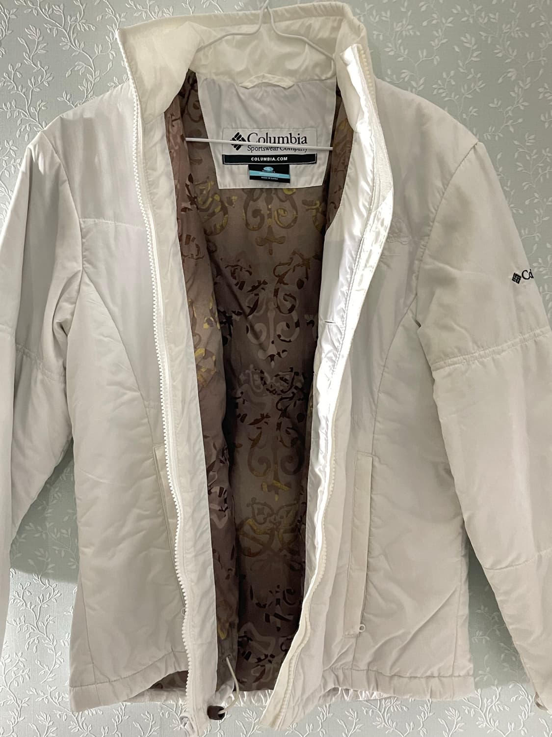 컬럼비아 흰색 점퍼 상품이미지6