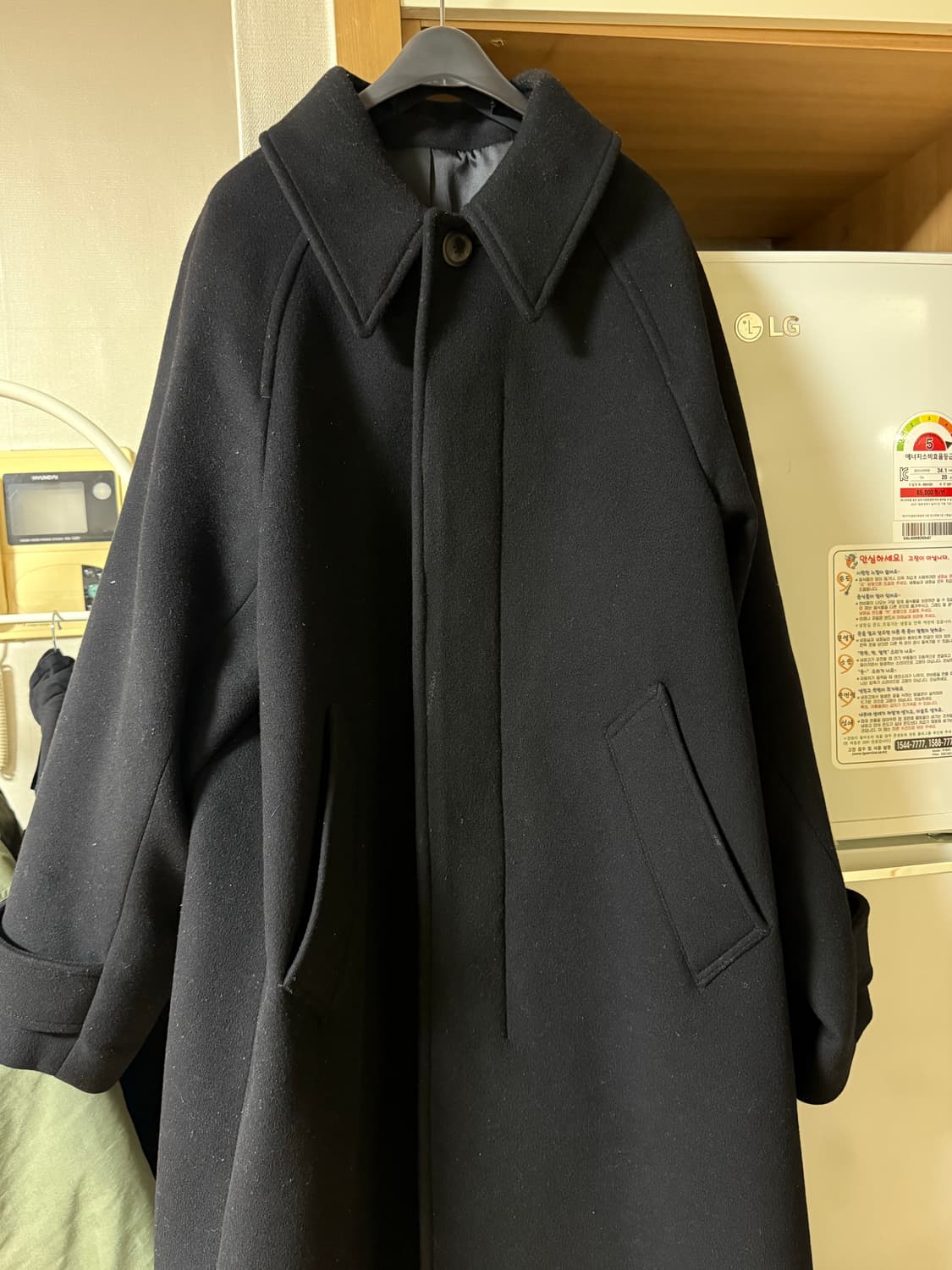 쿠어 벨란디 캐시미어 블렌즈 발마칸 코트 상품이미지2