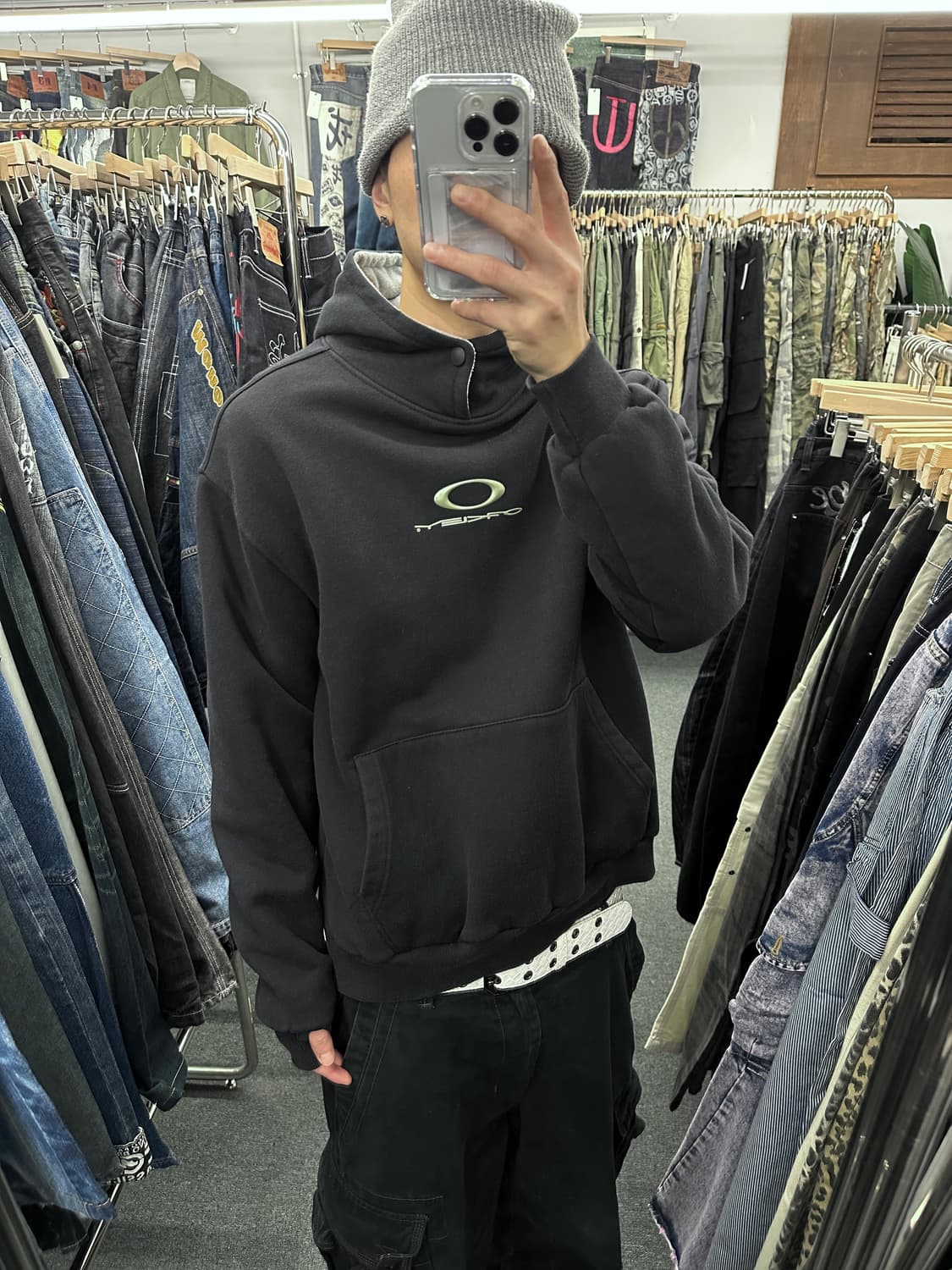 L) 90s OAKLEY SOFTWARE HOODIE 상품이미지1