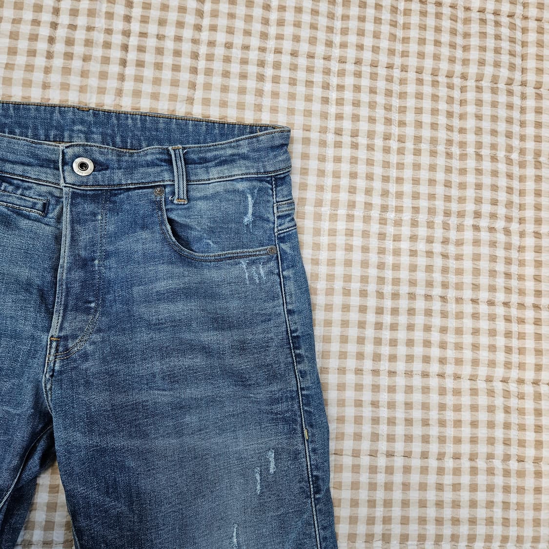 지스타로우 슬림핏 청바지 남자33 상품이미지4